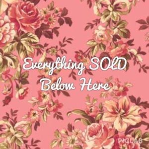 Everything beyond his point has been sold!